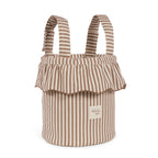 Bolso Bucket Walking Mum Praliné Rayas