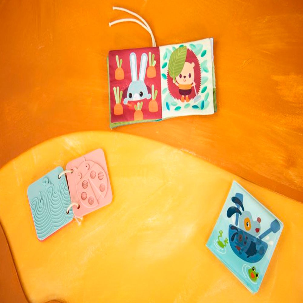 Jeanne set Lilliputiens de 3 libros sensoriales