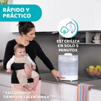 Esterilizador Chicco de Vapor 3 en 1