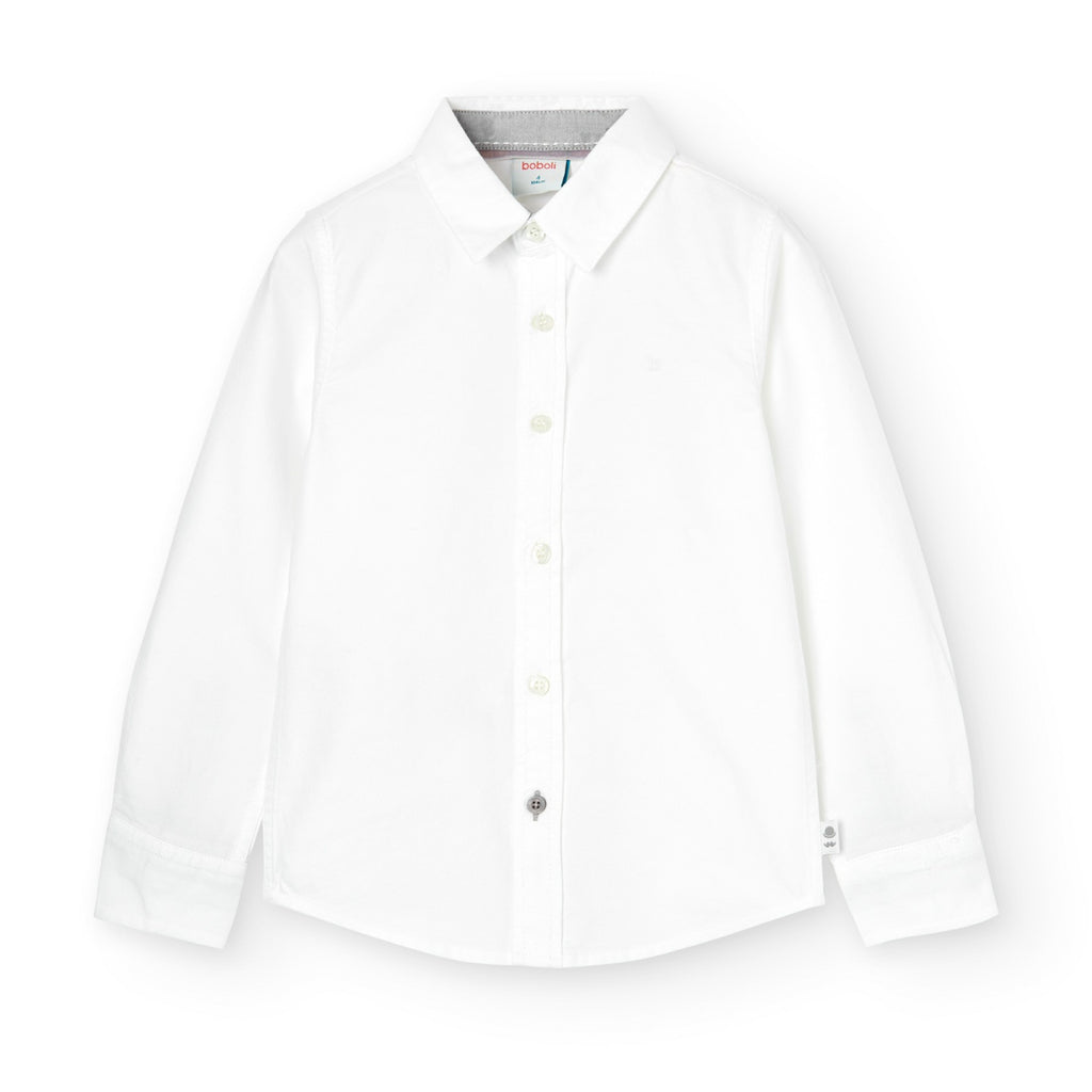 Camisa oxford Boboli manga larga