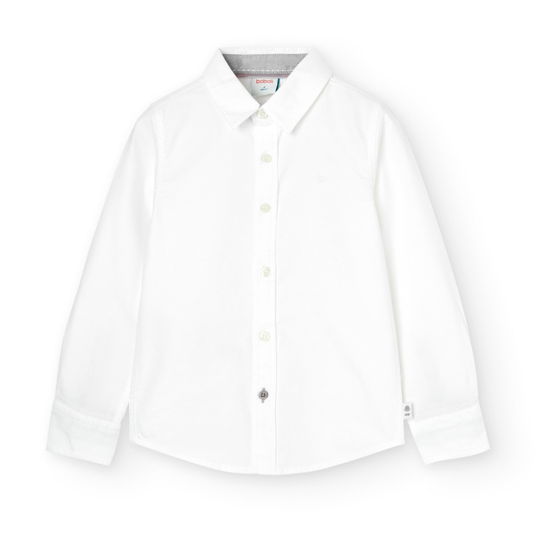 Camisa oxford Boboli manga larga