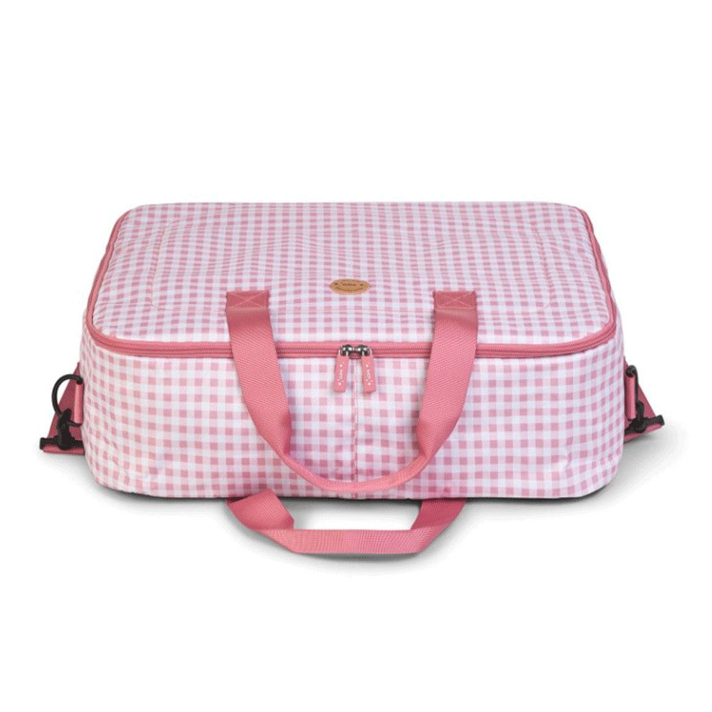 Maleta Infantil Saro Vichy rosa