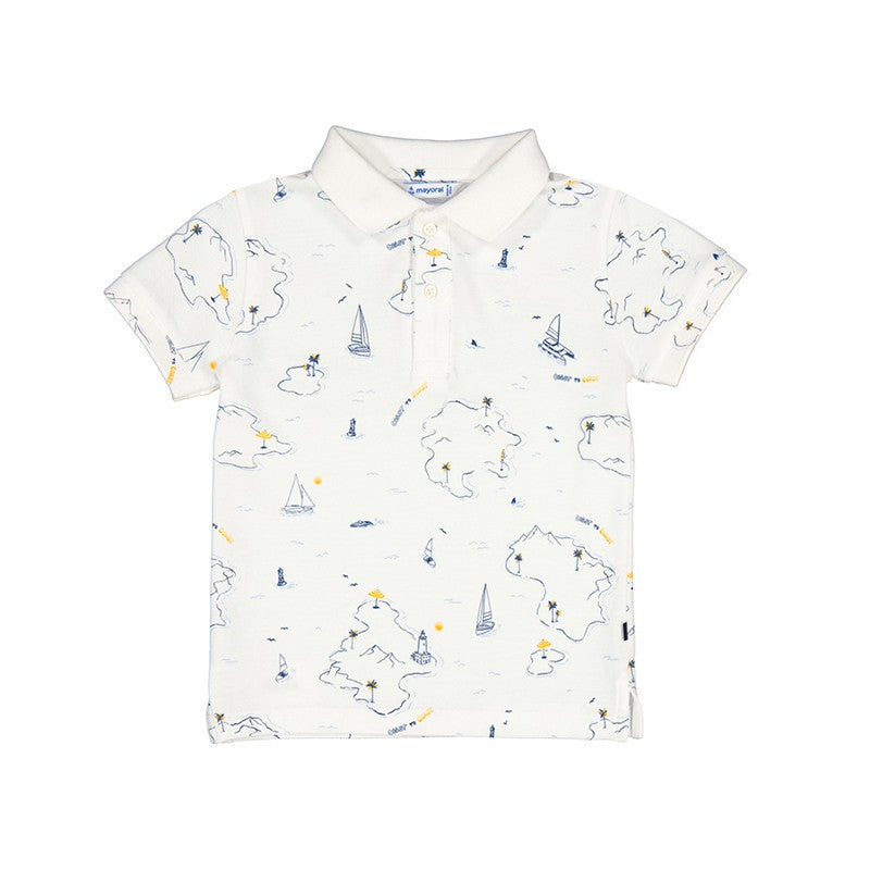 Polo Mayoral manga corta estampado