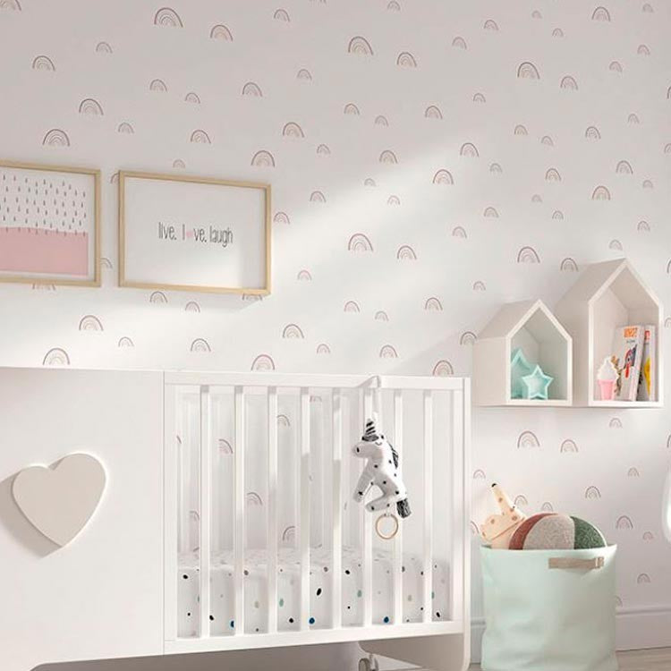 Papel Pintado Ros Mood ARCO IRIS