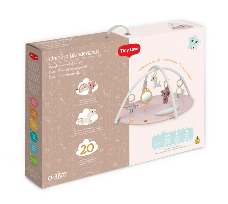 Unicornio Wonderlands Gymini de desarrollo Tiny Love