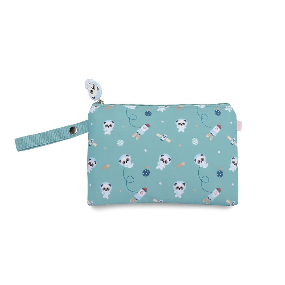 Funda para bocadillo Tutete Pandas in Space Personalizable