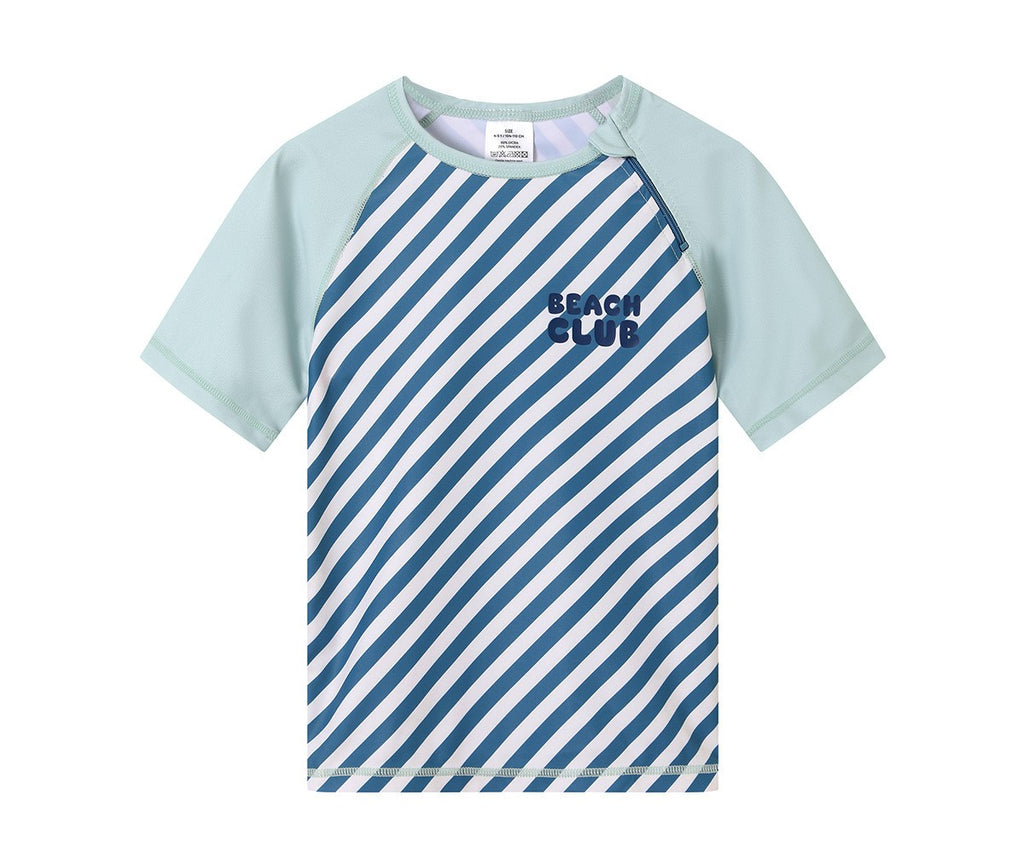 Camiseta Protección Solar Monnëka Stripes Blues & Beyond