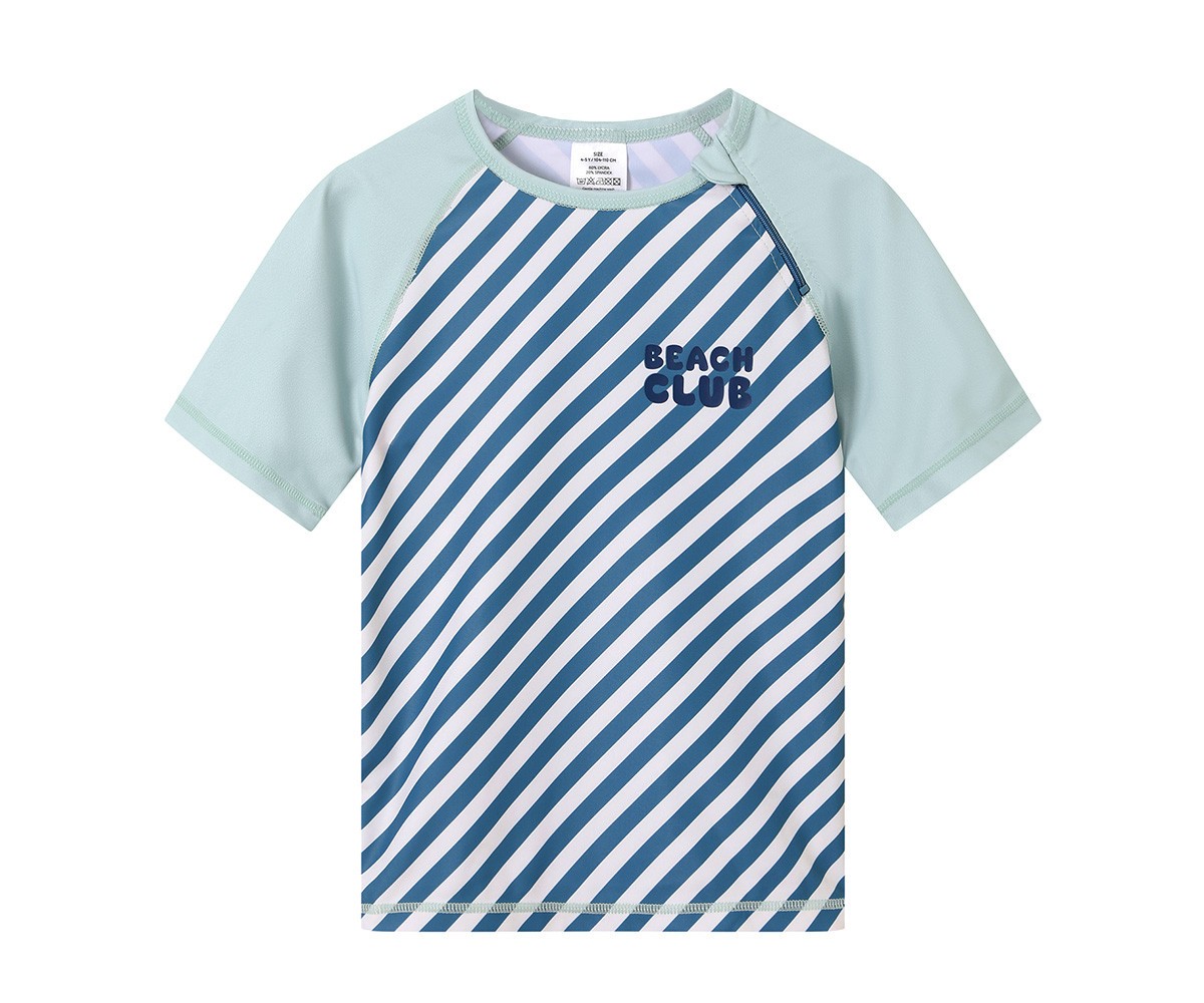 Camiseta Protección Solar Monnëka Stripes Blues & Beyond