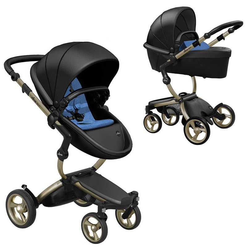 Cochecito Dúo Mima Xari Black Personalizable