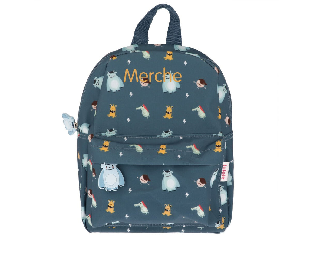 Mochila Tutete Infantil Little Monsters Personalizable