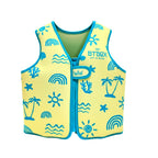 Chaleco flotador aprendizaje Btbox Neon Palms