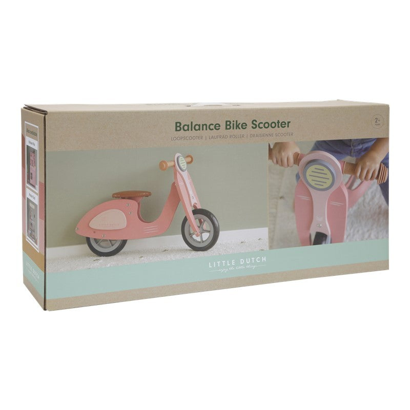 Scooter Little Dutch Rosa
