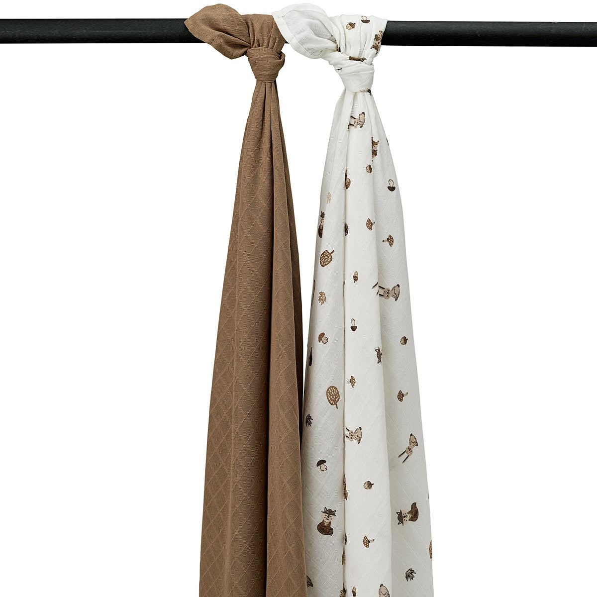 Muselina Grande Meyco Forest Animals Toffee Pack De 2