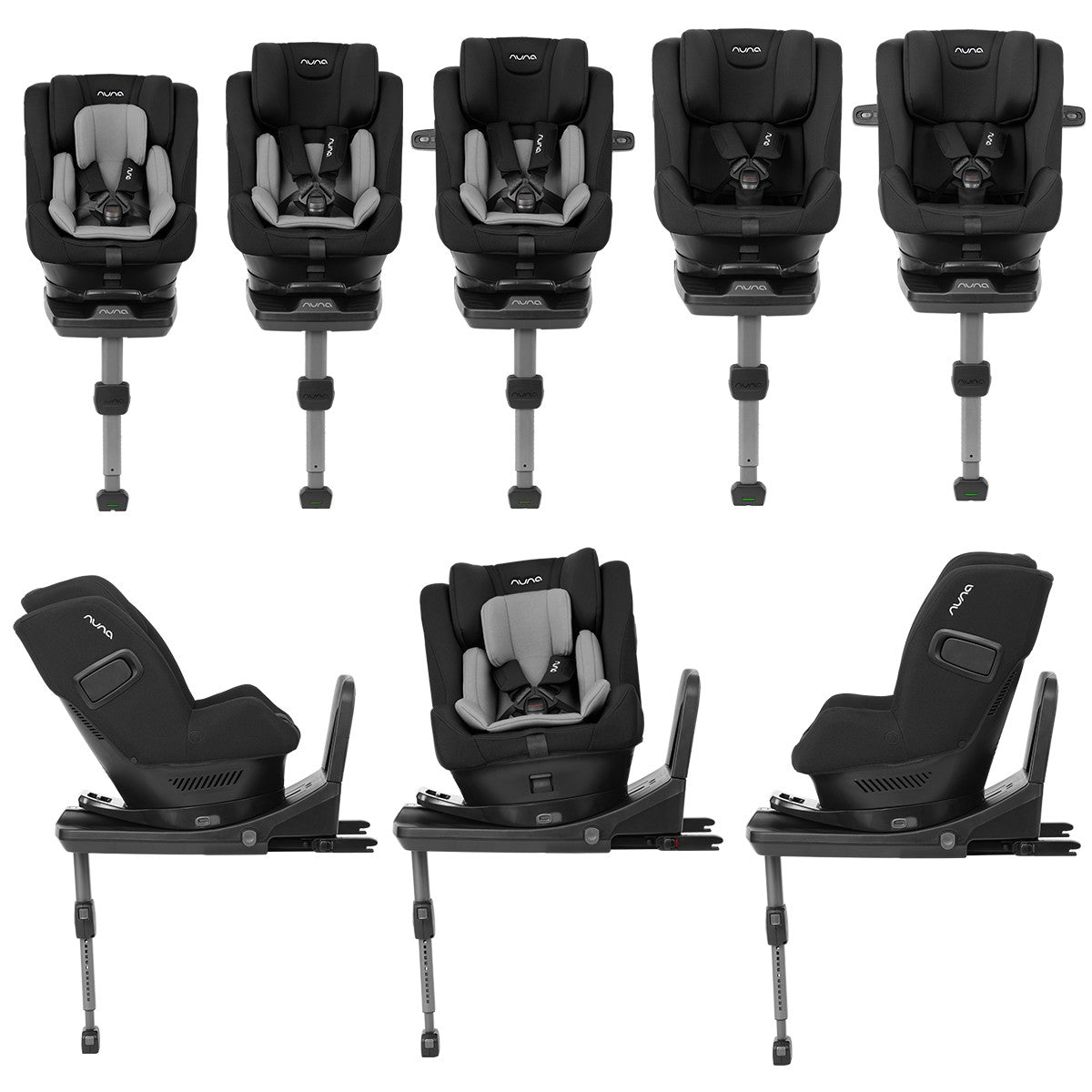 Silla Auto Nuna PRYM I-Size 360º giratoria