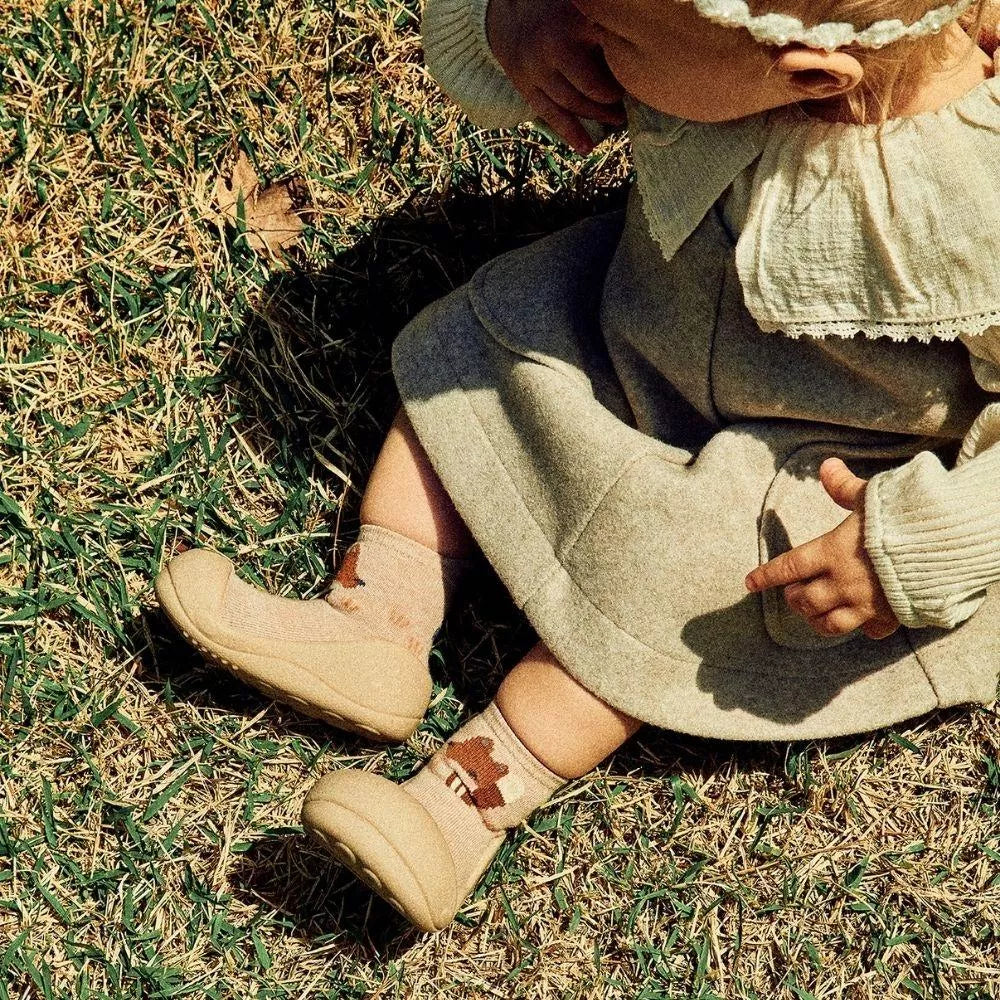 Zapato calcetin Attipas WOODLAND BEIGE FOX
