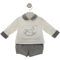 Conjunto bebé Yoedu Carboncillo
