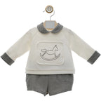 Conjunto bebé Yoedu Carboncillo