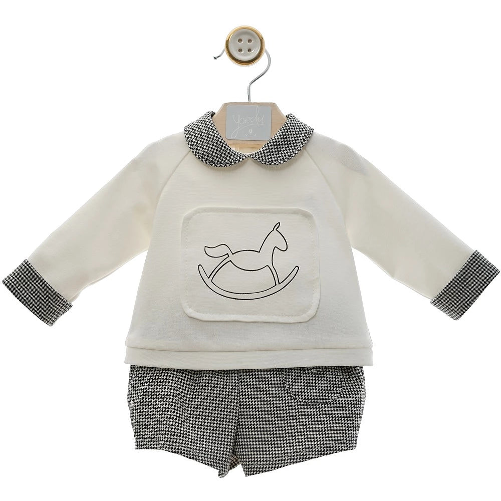 Conjunto bebé Yoedu Carboncillo