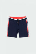 Bermudas Boboli felpa con bandas