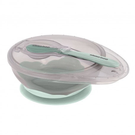 Set Cuenco con ventosa Kikka Boo y cuchara