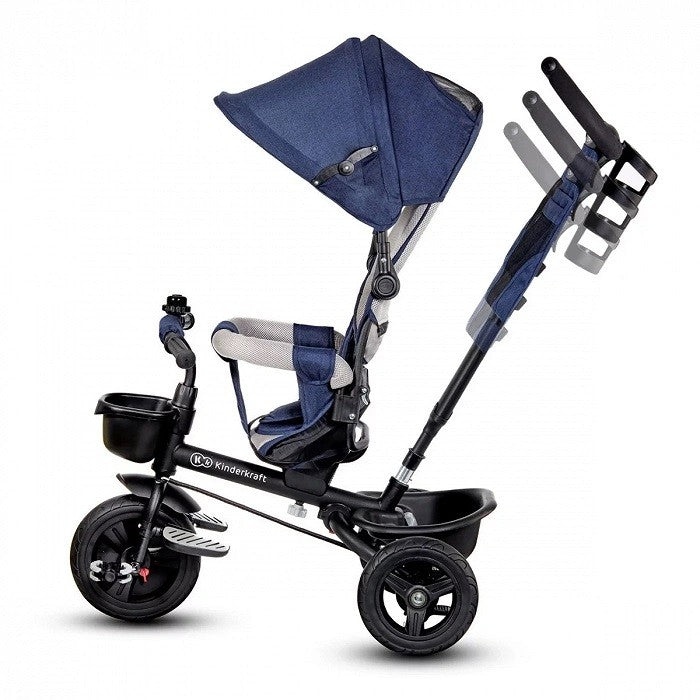 Triciclo Kinderkraft AVEO reversible y plegable