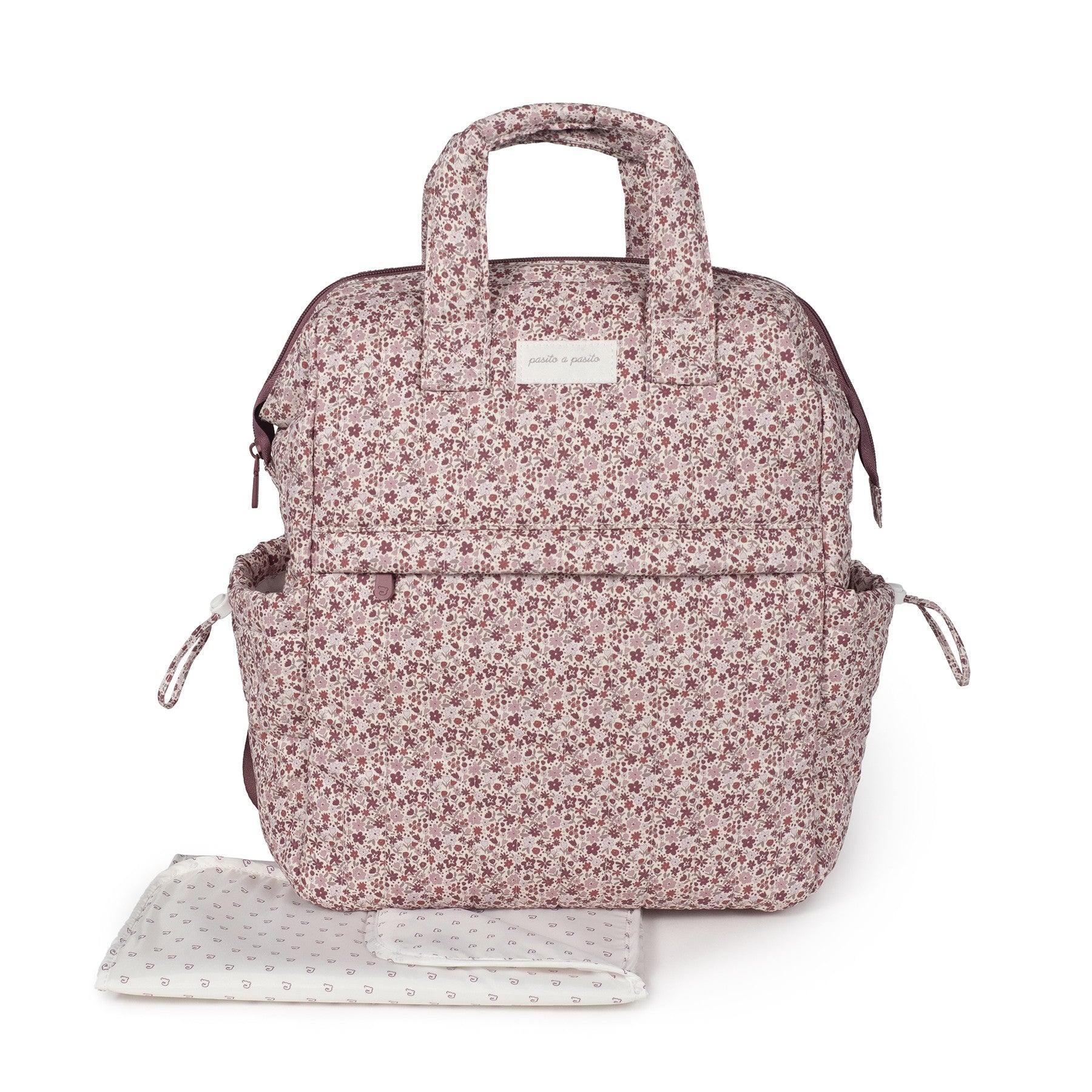 Mochila Pasito a Pasito Cherry Flores
