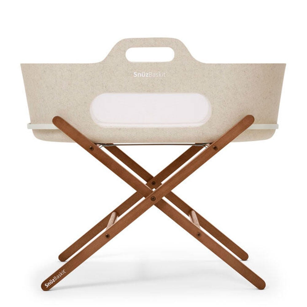 Moises Snuzbaskit Con Soporte Barley Walnut