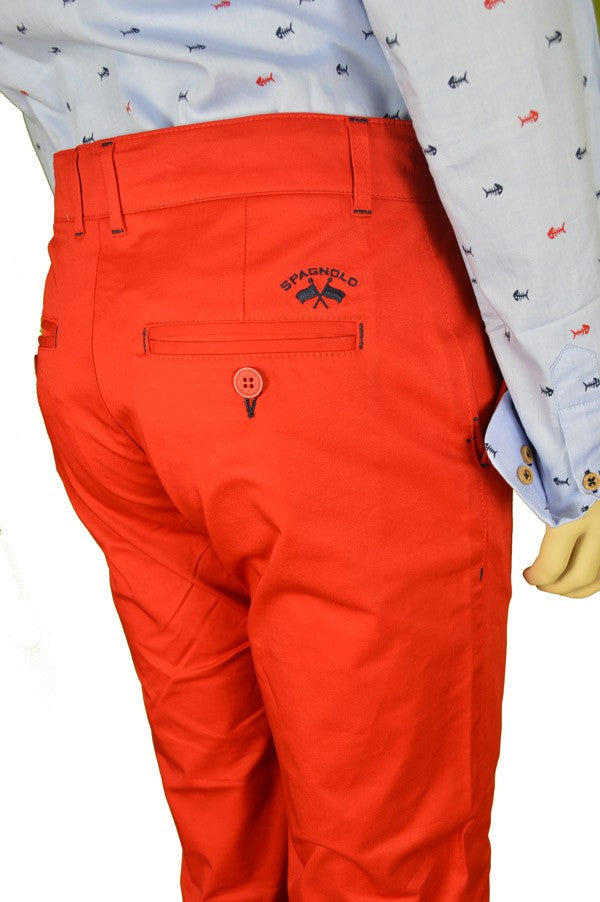 Pantalon Spagnolo Gabardina Elast chino