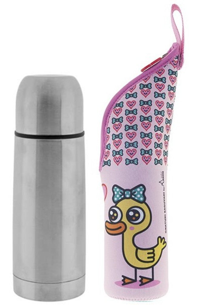 Termo líquido inox. 0,50L + funda katuki by Laken