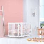 Minicuna, cuna, cama, escritorio 4 en 1 Alondra Crea Tre Bianco