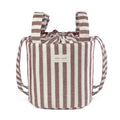 Bolsa Bucket Pasito a Pasito Cherry Rayas