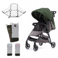PACK Silla paseo Baby Monsters kuki con plastico de lluvia y colchoneta Star