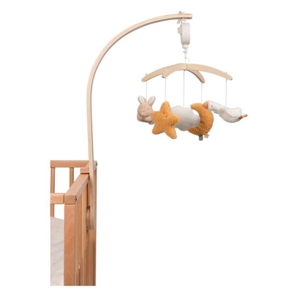 Móvil musical madera Little Dutch Newborn Naturals