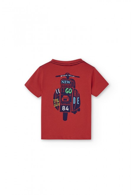 Camiseta Boboli punto estampada