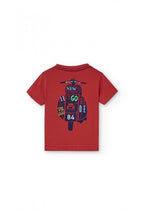 Camiseta Boboli punto estampada