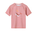 Camiseta Protección Solar Monnëka Whale Pink