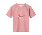 Camiseta Protección Solar Monnëka Whale Pink