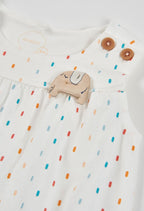 Pelele Boboli punto con estampado