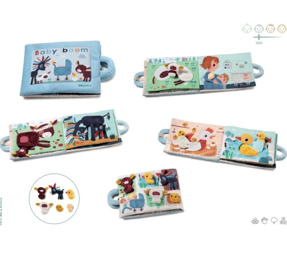 Libro didactico Lilliputiens BABY BOOM