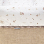 Minicuna Tijera Madera Cambrass Greeny Beige/Blanco