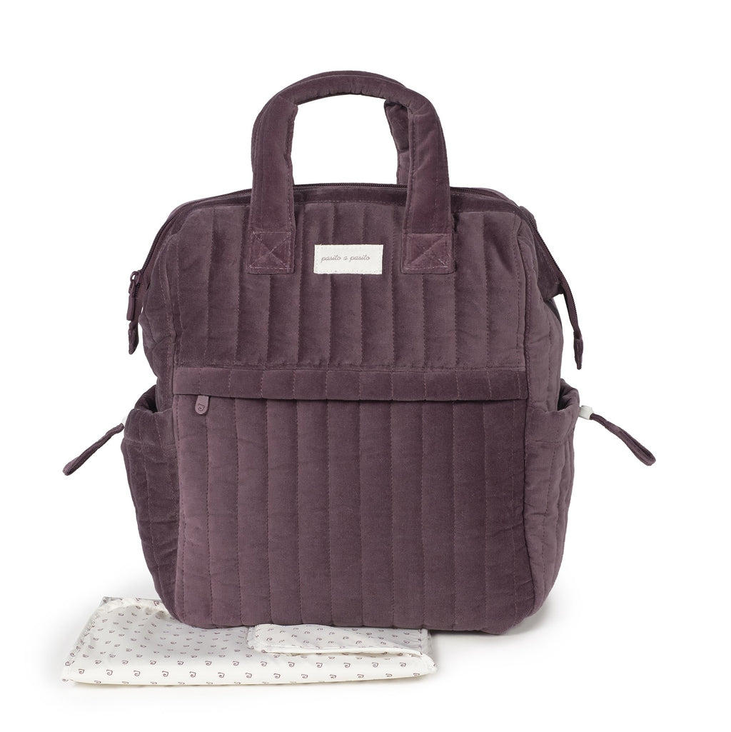 Mochila Pasito a Pasito Cherry Velvet
