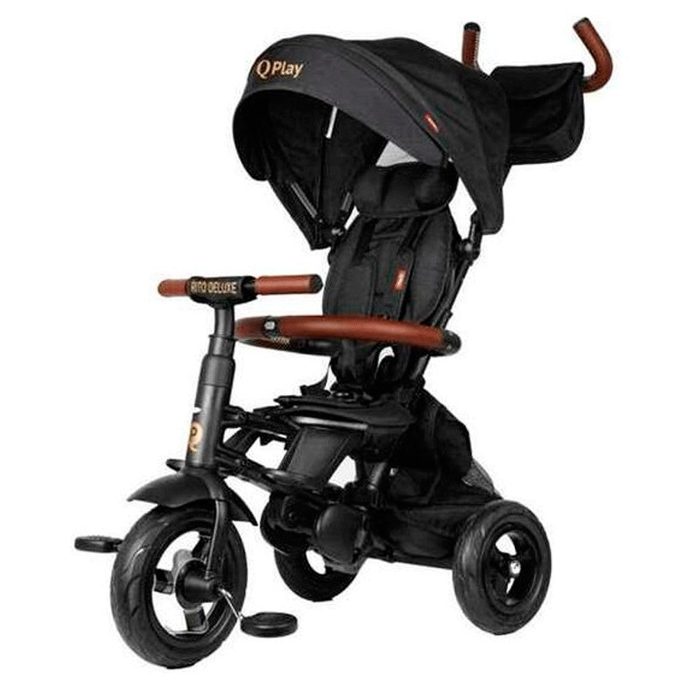 Triciclo plegable Qplay Rito Deluxe Negro