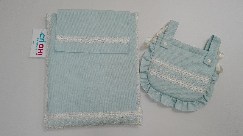 Colcha y Panera Cochecito de muñeca