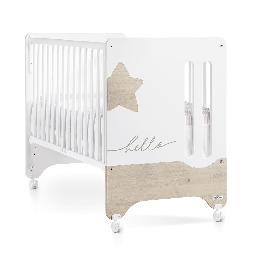 Cuna Trama Hello Star con colchón opcional
