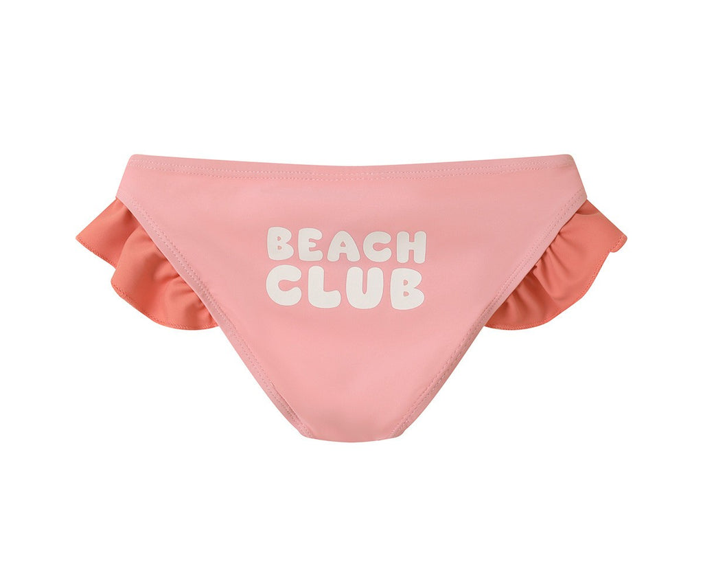 Bañador braguita Monnëka Stripes Bloom & Blush