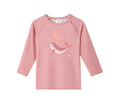 Camiseta Protección Solar Monnëka Manga larga Whale Pink