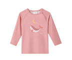 Camiseta Protección Solar Monnëka Manga larga Whale Pink