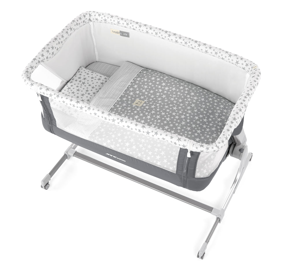 Minicuna Colecho Jane BABY SIDE con Set nordico y sabana