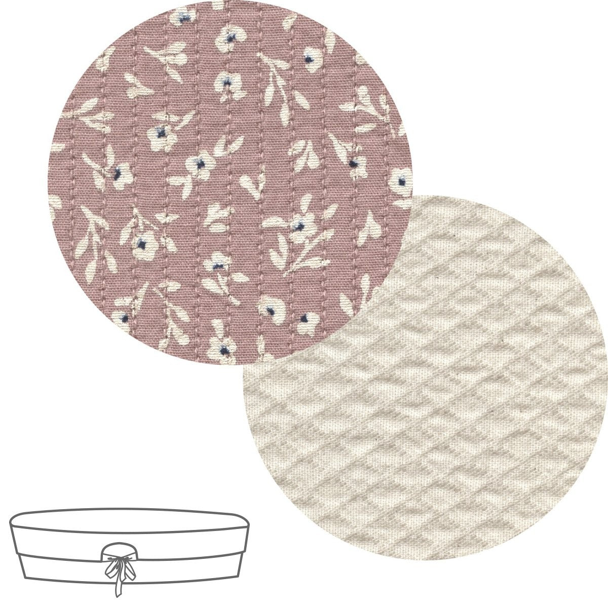 Garnitura capazo reversible Cambrass Rustic