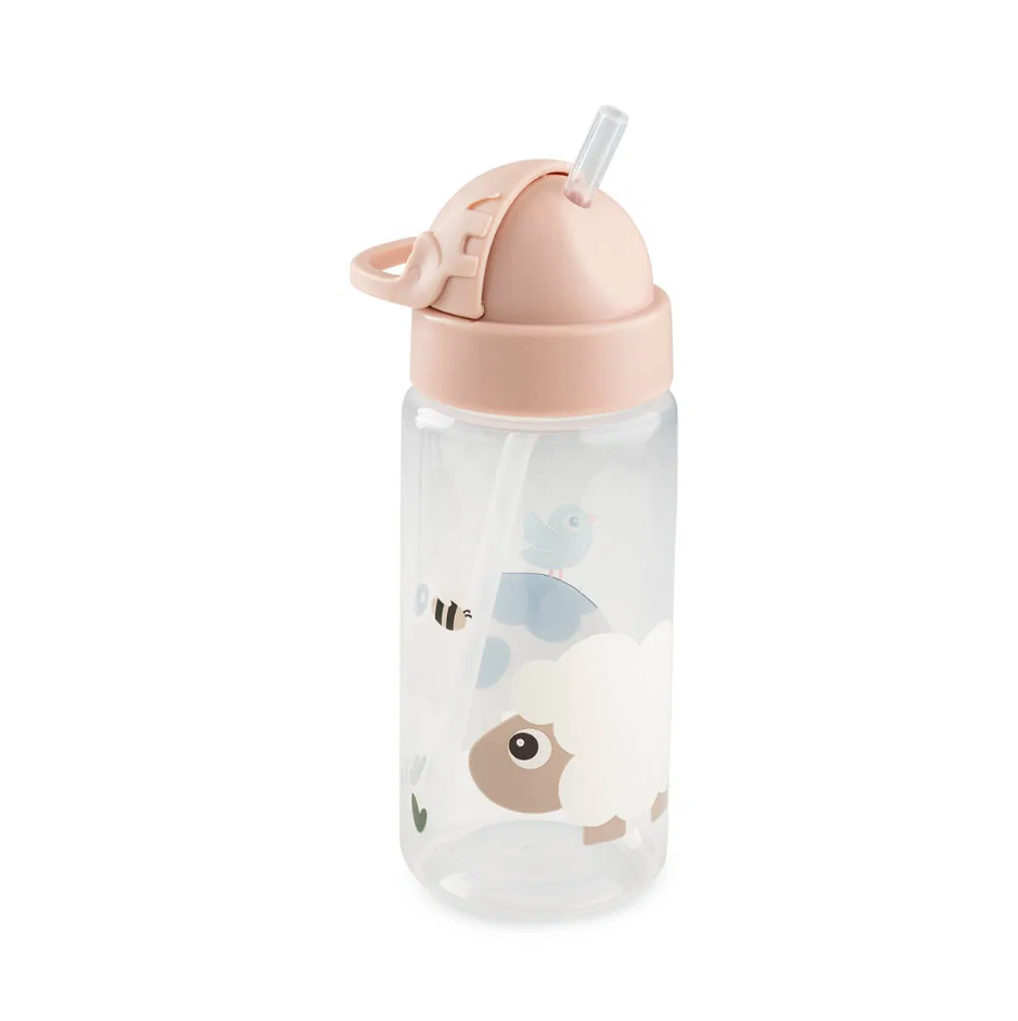 Botella con Pajita Done by Deer 350 ml